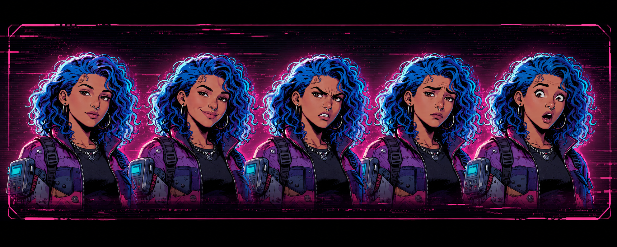 Flux 2 Klein Character Expression Sheet Generator hero
