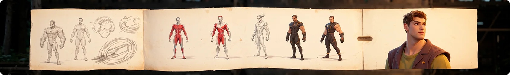 Character & Concept Design hero
