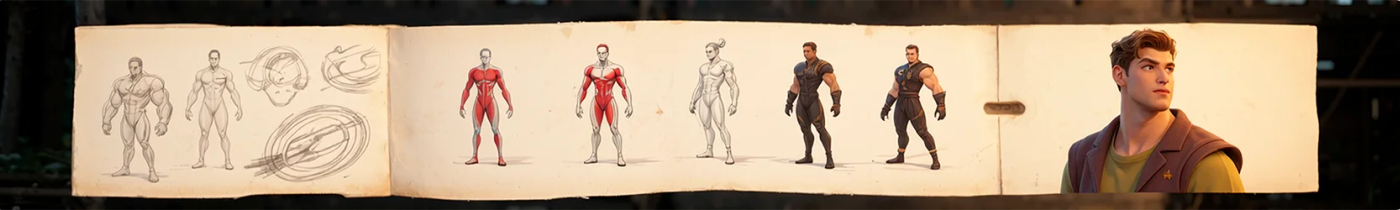 Character & Concept Design hero