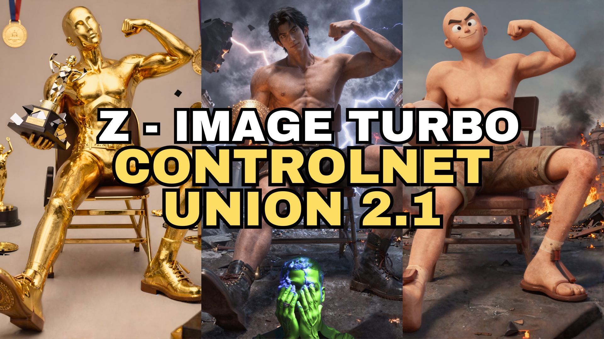 Z Image Turbo ControlNet 2.1 + Upscale