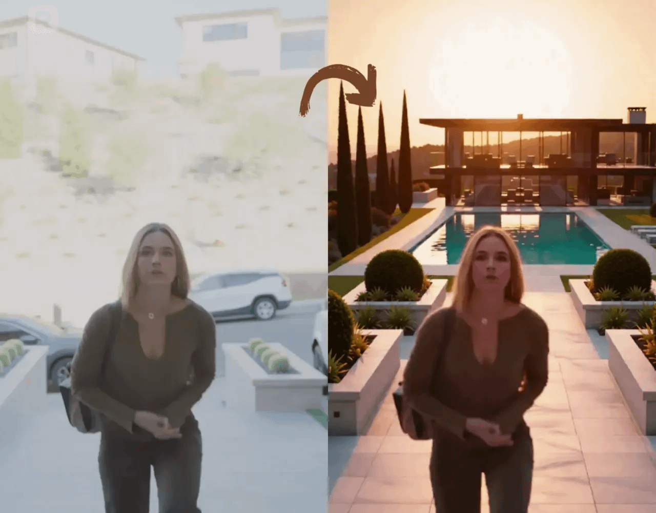 Vertical Video Background & Scene Rebuild