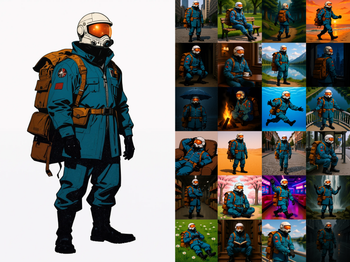 Flux Kontext - Single Image to Character LoRA