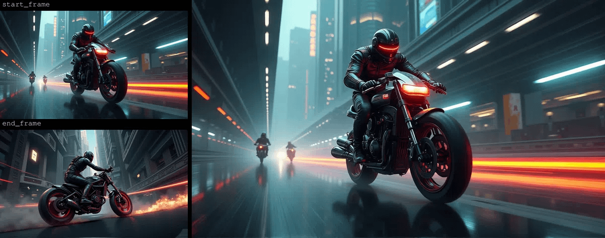 Image to Video with Wan Start & End Frame