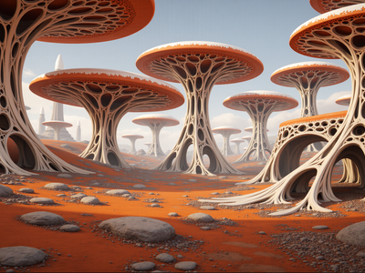 Sci-fi Alien Landscape