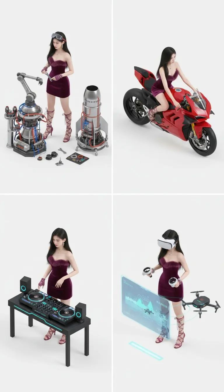 Isometric Miniatures from a Selfie