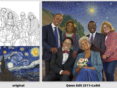 Qwen Image Edit 2511 + Style Transfer LoRA