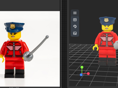Meshy v6 for Image to 3D Model