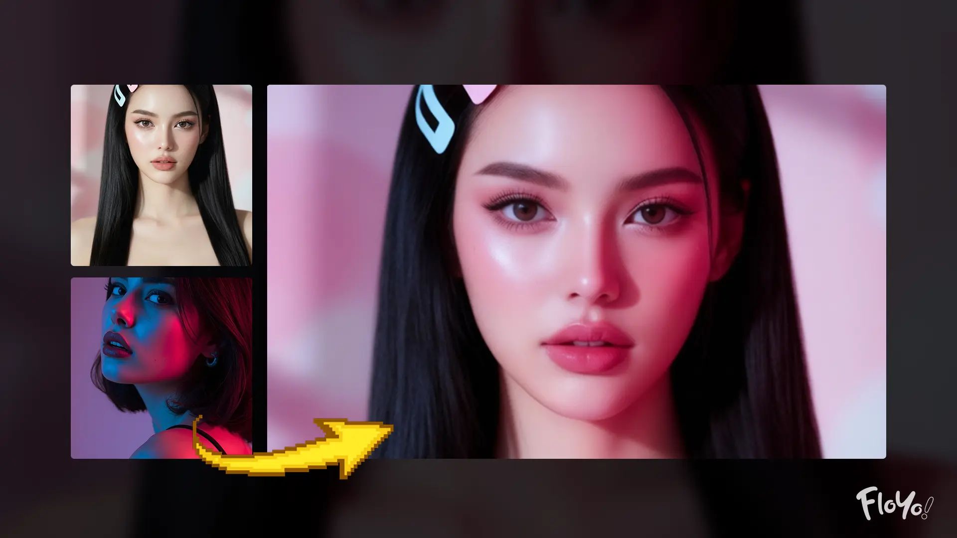 Qwen Image Edit – Portrait Light Migration