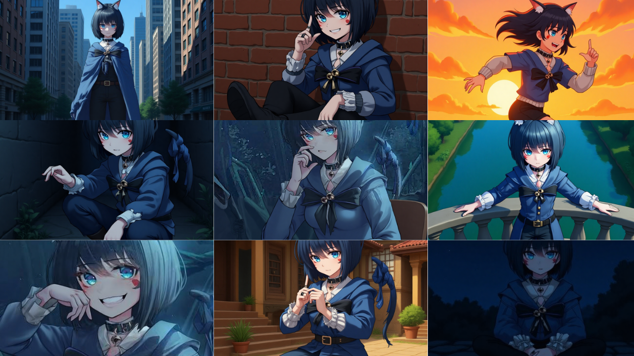 Flux Kontext · Single Image to Character LoRA Data