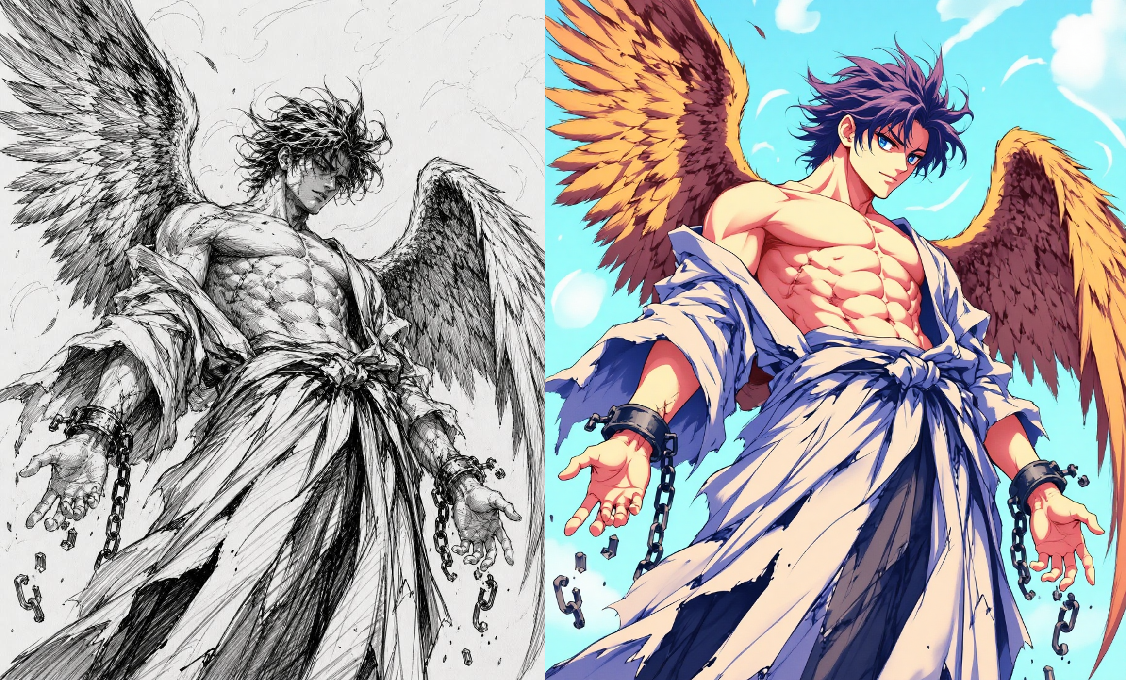 Flux Kontext · Sketch to Image For Anime