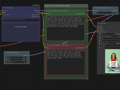 Z-Image Turbo Text-to-Image with LORAs