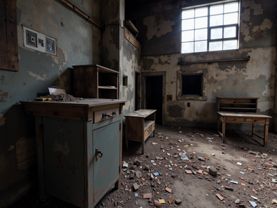 Abandoned Industrial Hall V2