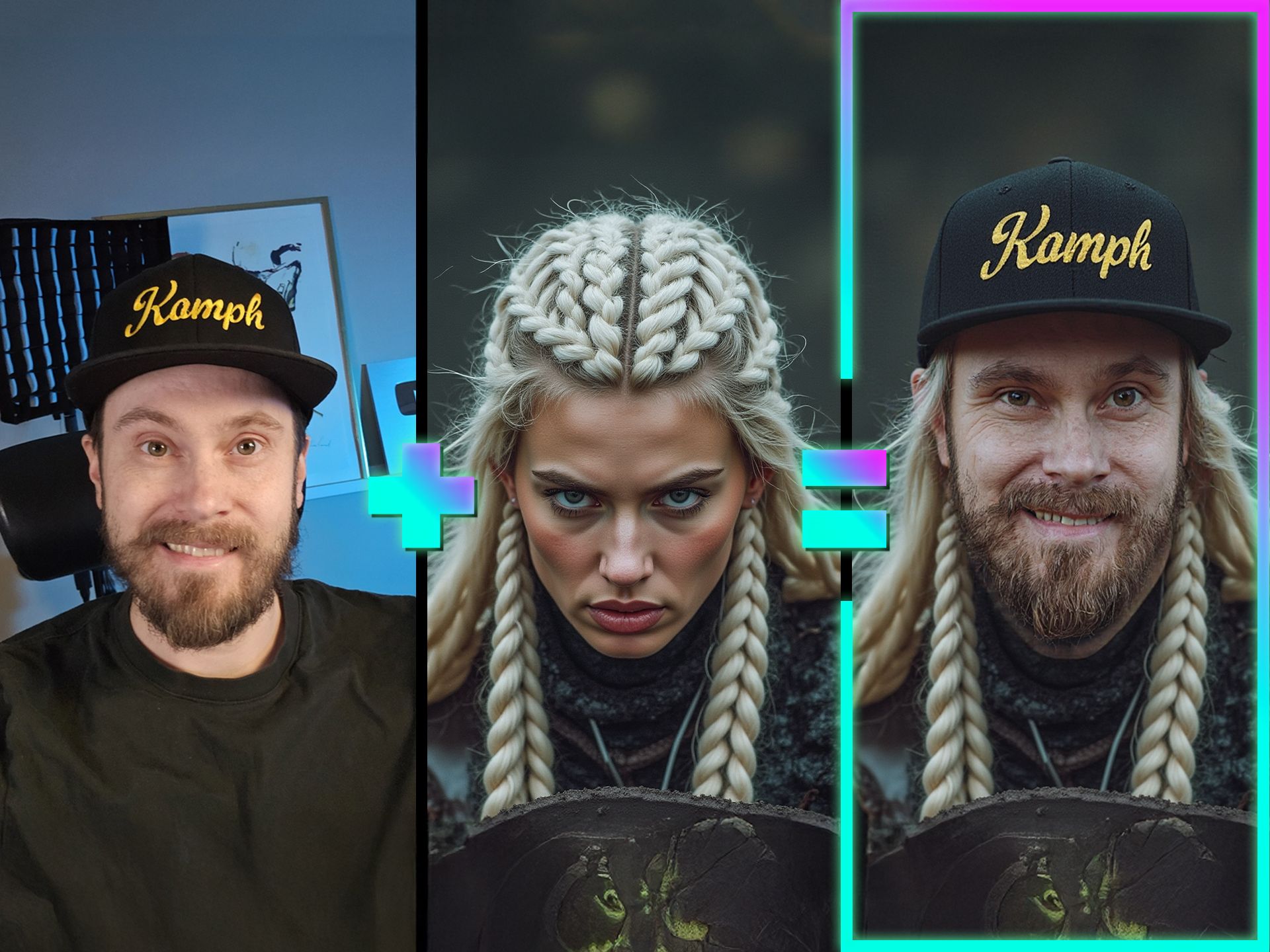 SMART FACE SWAPPER - Ace++ Flux Face swap