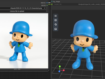 Hyper3D Rodin V2 for Image to 3D