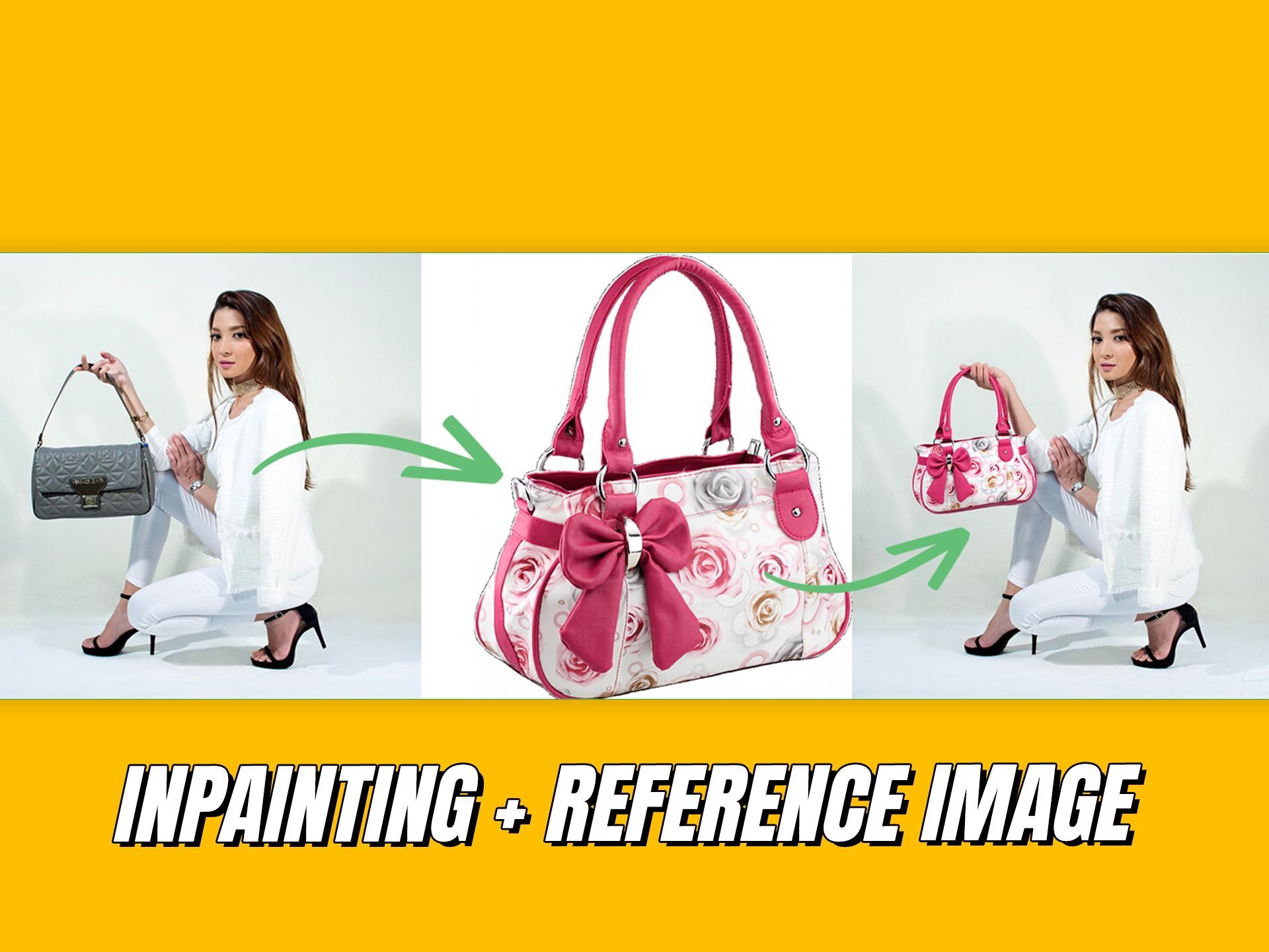 Inpainting with reference image